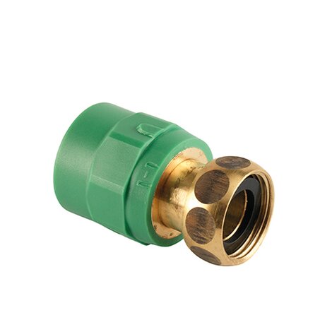 PP-R pipe connection brass nut female