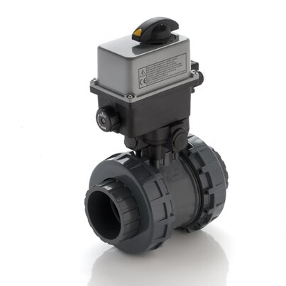 VXEIV/CE 24 V AC/DC - electrically actuated  EASYFIT 2-way ball valve