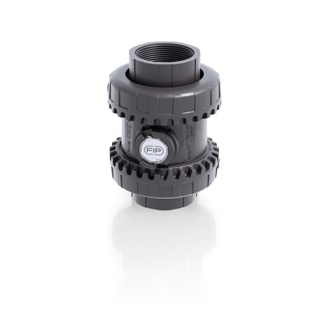 SSEFV/PTFE - Easyfit True Union ball and spring check valve DN 10:50