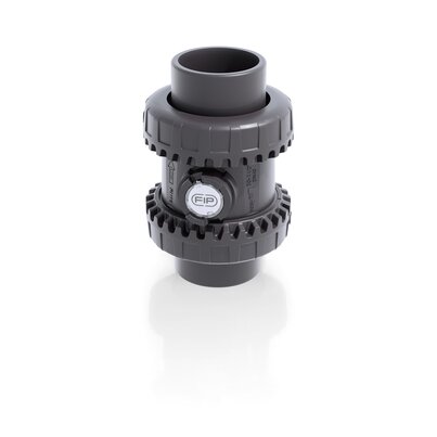 SSEAV/PTFE - Easyfit True Union spring check valve DN 10:50