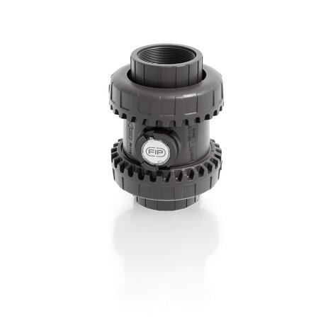 SSENV/PTFE - Easyfit True Union ball and spring check valve DN 10:50