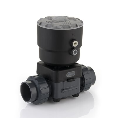 DKBOV/CP NC - pneumatically actuated 2-way diaphragm valve PN6 for basic applications DN 15:65