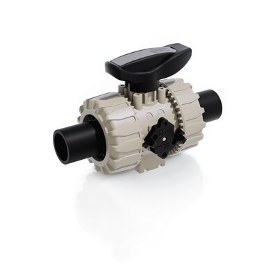 VKDBEM - DUAL BLOCK® 2-way ball valve DN 10:50