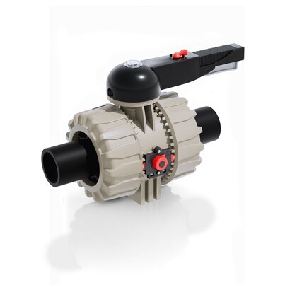 VKDBEM - DUAL BLOCK® 2-way ball valve DN 65:100