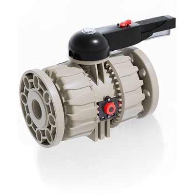 VKDOM - VKDOAM - DUAL BLOCK® 2-way ball valve DN 65:100