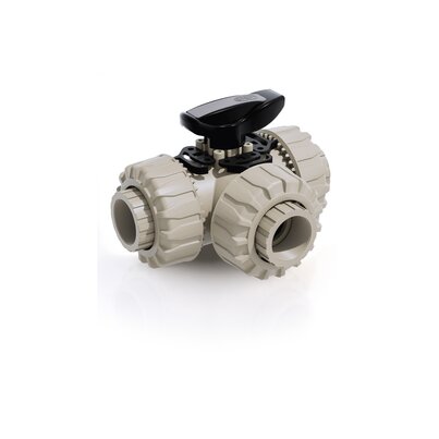 LKDFM - DUAL BLOCK® 3-way ball valve DN 15:50