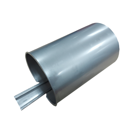 Stainless steel support sleeve for PE 80, PE 100 and PEX pipes