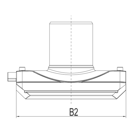 Saddle with outlet spigot Universal SDR 11