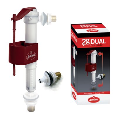 2g. Compact float valve, horizontal or vertical inlet
