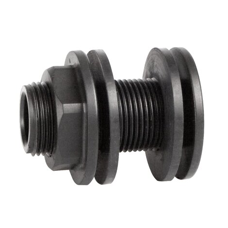 Tank connector, male threaded.