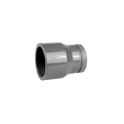 Grooved/PVC socket connector.