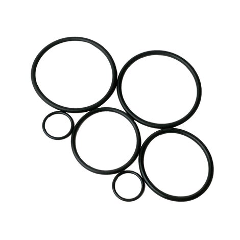 Viton-FPM o-rings kit for PVC ball valves.