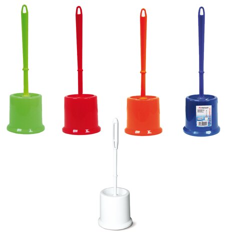 Plastic toilet brush sets