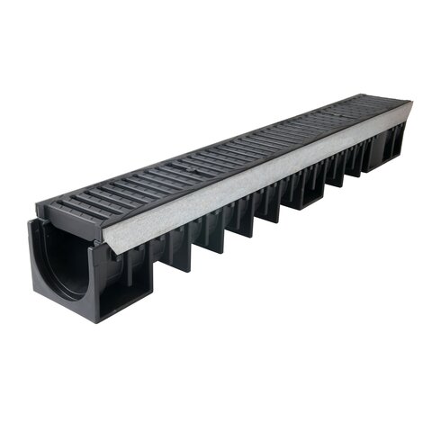 Channel with composite grating - C250 - L100 int Kenadrain Channel with composite grating - C250 - L100 int Kenadrain