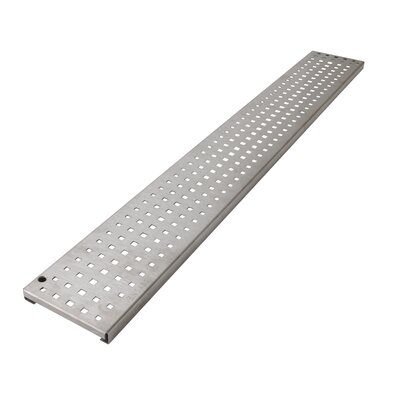Stainless steel grating - A15 - L100 int Connecto