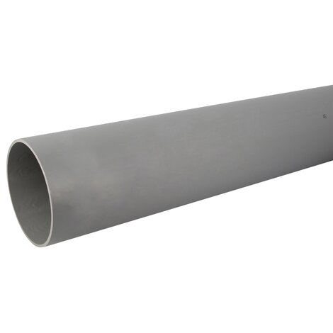 Compact PVC pipe, not pre-coated