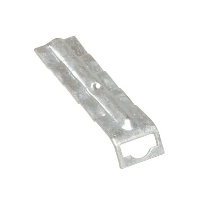 Galvanised bracket for invisible gutter hooks for gutters