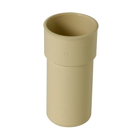 Male-female sleeve for cylindrical downpipe Ø 50