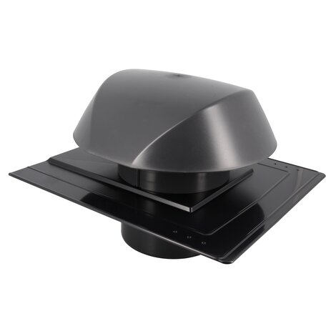 Ventilation cap with flat roof plate Atemax