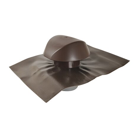 Ventilation cap with flat roof plate Atemax