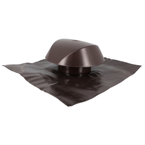 Ventilation cap with flat roof plate Atemax