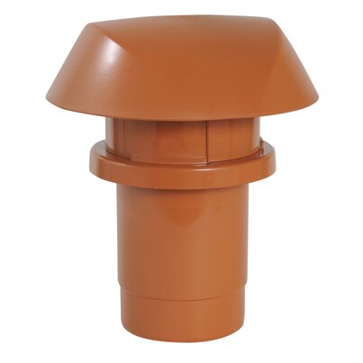 Ventilation cap with flat roof plate Atemax