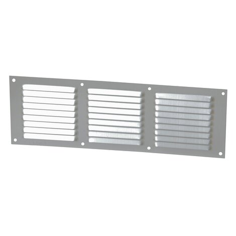 LOUVERED GRILLE ALU GREY MOUST.10X30