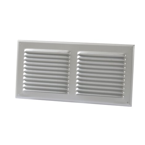 LOUVERED GRILLE ALU GREY MOUST.15X30