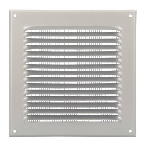 LOUVERED GRILLE ALU GREY MOUST.20X20