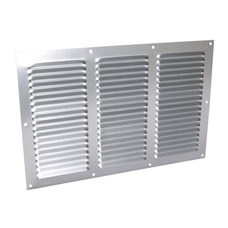 LOUVERED GRILLE ALU GREY MOUST.20X30