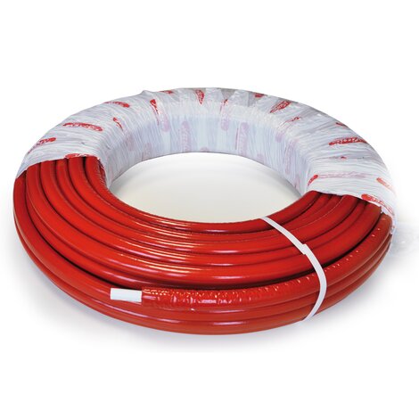 Pipe System Red in coils, toroidal packaging