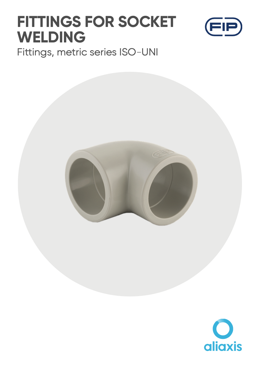 ISO - UNI FITTINGS SOCKET PP-H Technical Catalogue